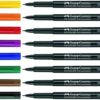 Marker permanentni 0,4 mm Multimark Faber-Castell 152304/4boje