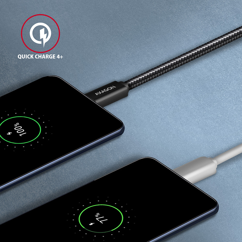CC USB CM 3.1Gen2 <> USB CM, 1m, Crna, BUCM32-CM10AB, AXA - Slika 5