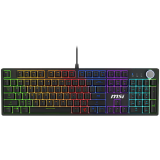 MSI Gaming Keyboard FORGE GK320 RED, USB 2.0, RGB LED, Mechanical Switch, Anti-ghosting
