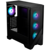 Chassis MAG FORGE 320R AIRFLOW, ATX, Mid Tower, 4x Pre-installed ARGB Fan, 472.5 x 210 x 498 mm, Black