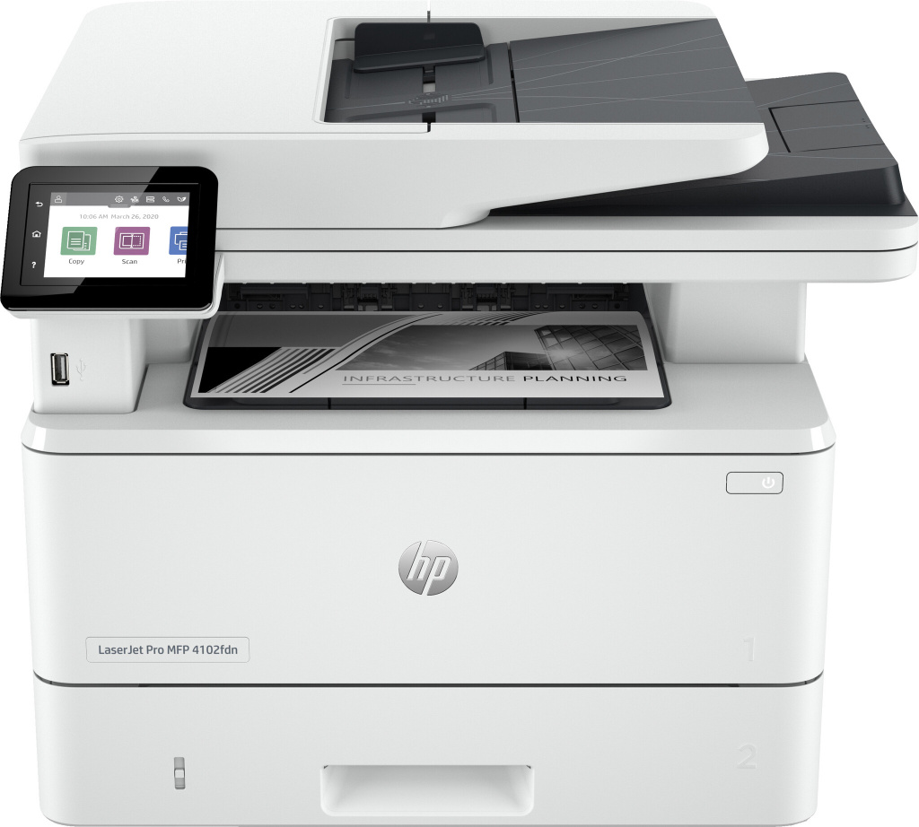 PRN MFP HP MLJ Pro 4102fdn 2Z623F