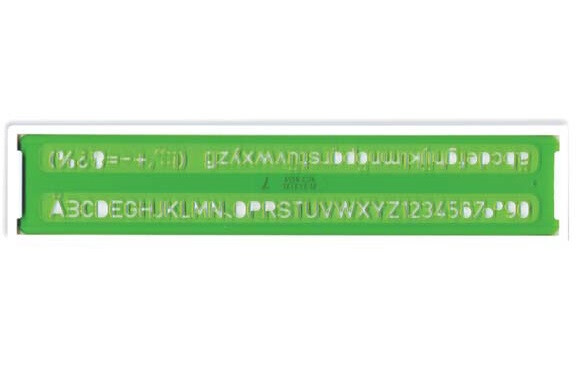 Šablona ravna 10 mm Arda 30010 blister