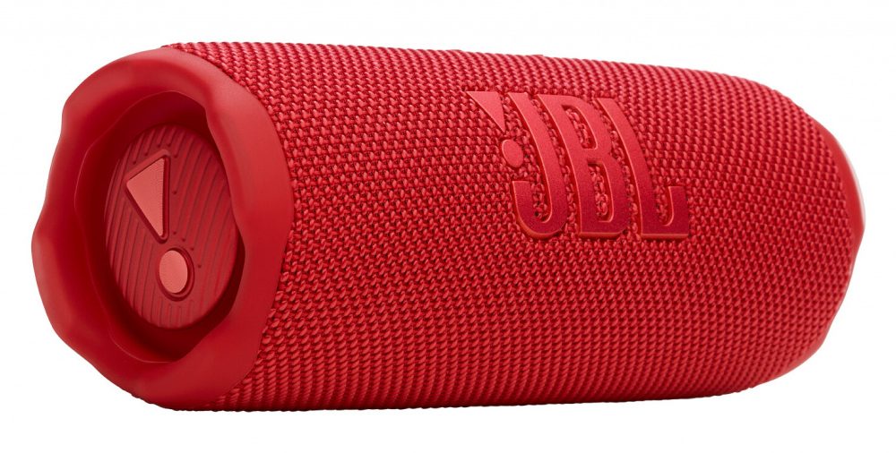 JBL Flip 7 prijenosni zvučnik BT5.4, vodootporan IP68 do 16h slušanja, AI Sound Boost, 45W, Auracast, crveni