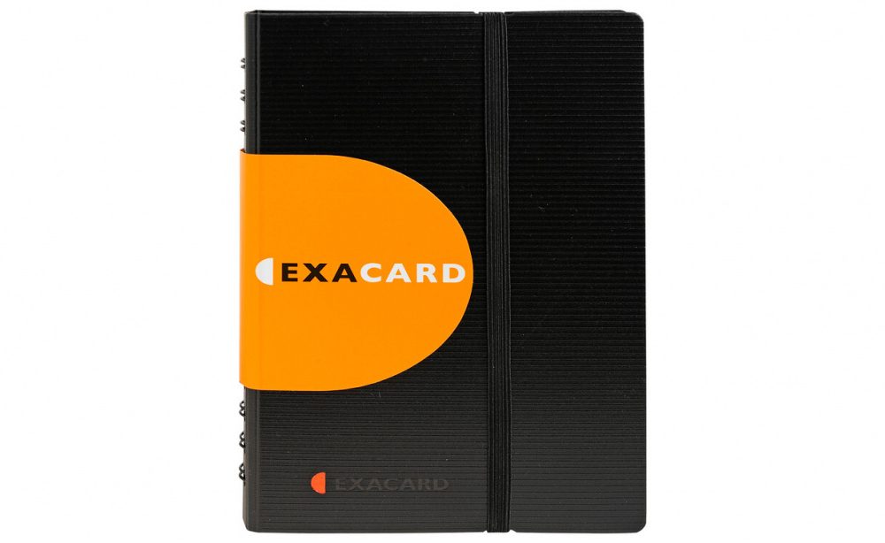 Album za vizitke 120 kartica s gumicom Exactive Exacard Exacompta 75034E