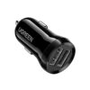 UGREEN auto punjač 24W, 2×USB-A, crni
