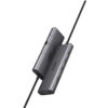 UGREEN 10-portni USB-C HUB 3×USB-A 3.0, 1xUSB- C PD, VGA, 4K, HDMI, 1xG-LAN, 1xSD, 1xTF, 3.5mm, sivi