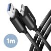 CC USB AM 3.2Gen1 -> USB MicroBM Superspeed, 1m, AXA