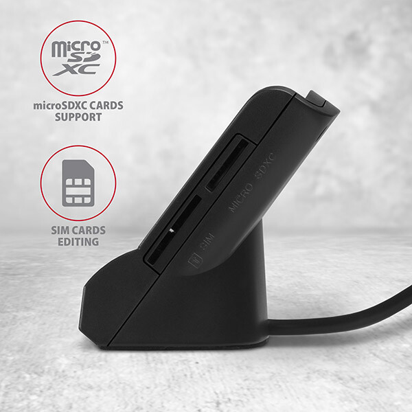 AXAGON CRE-SM1 USB Smart card reader - Slika 5