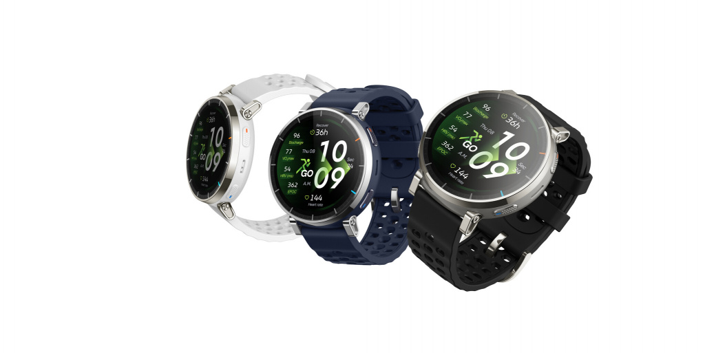 Pametni sat Amazfit Active 3 Premium Aero White - Slika 9