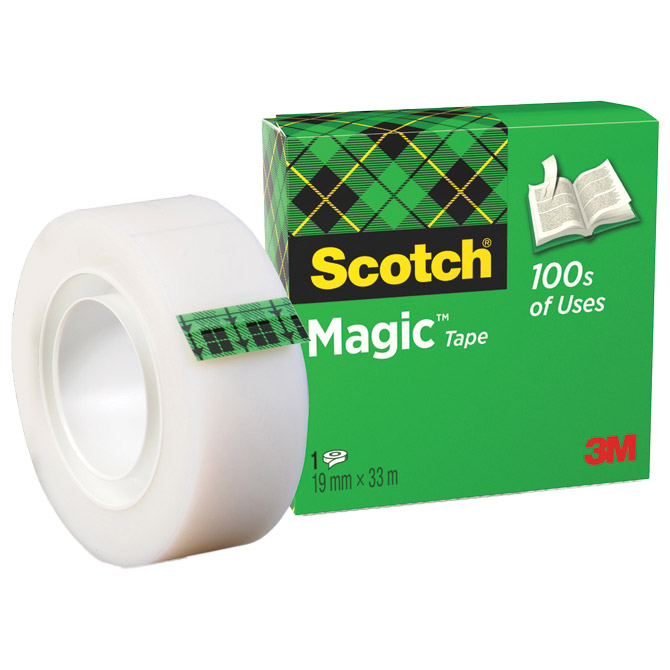 Traka ljepljiva nevidljiva 19 mm/33m Scotch Magic-810 3M.