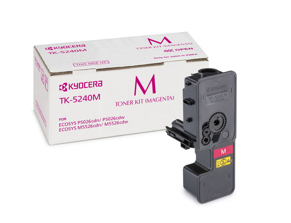 Original Toner Magenta Kyocera M5526, P5026 (TK5240M, TK-5240M, 1T02R7BNL0) - Slika 3