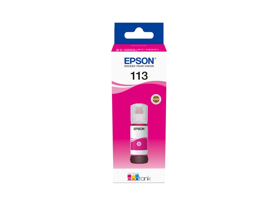 Original Ink bulk in a bottle Magenta Epson 113 (T06B3, C13T06B340)