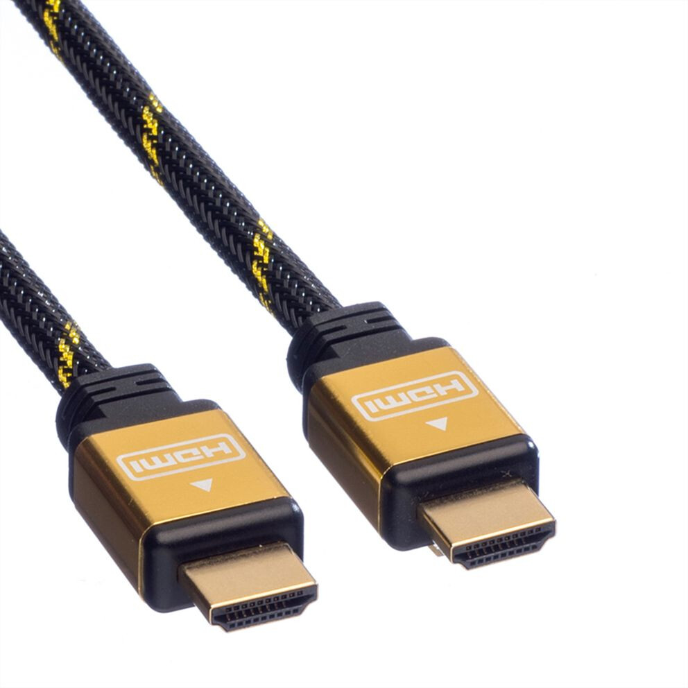 Roline GOLD HDMI kabel sa mrežom, M/M, 1.0m - Slika 4