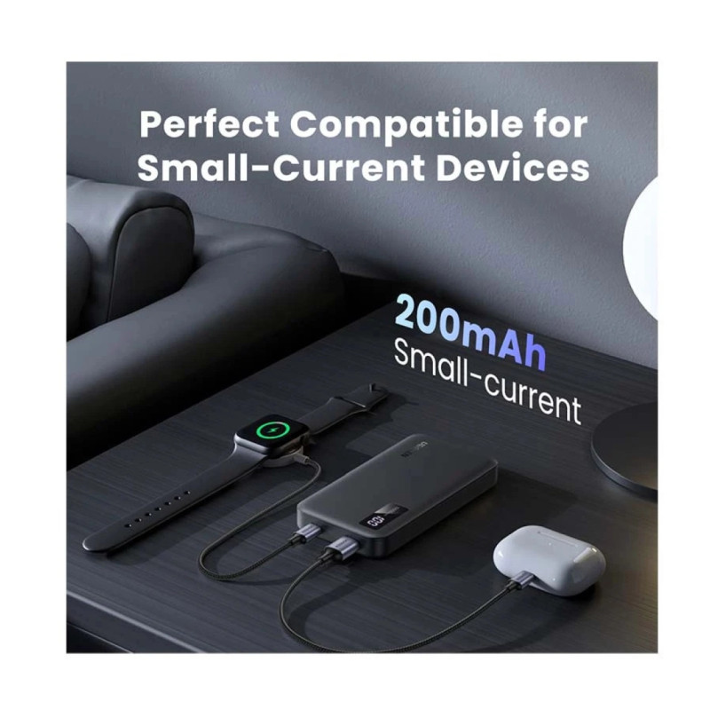 Alternative view of UGREEN Prijenosni punjač (Powerbank) 10000mAh, USB-C, sivi
