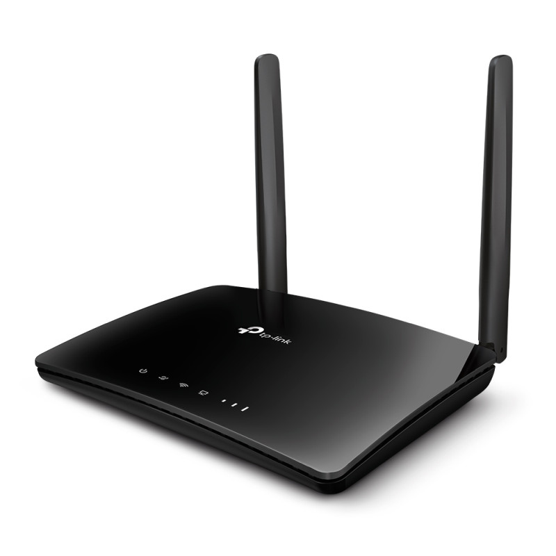 TP-Link bežični N 4G LTE usmjerivač (Router) 300Mbps (2.4GHz), 802.11b/g/n, interni 4G modem, 3×LAN/1×WAN, utor za SIM karticu, 2× LTE odvojive antene