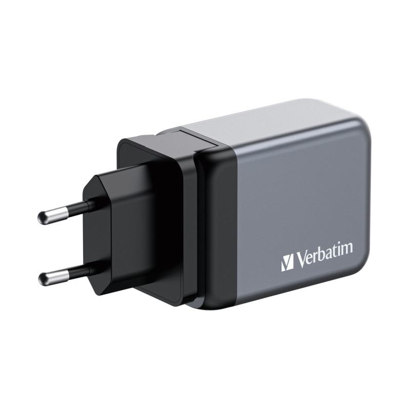 Alternative view of Verbatim GNC-65 GaN zidni punjač 65W, 2×USB-C PD 65W / 1×USB-A QC3.0