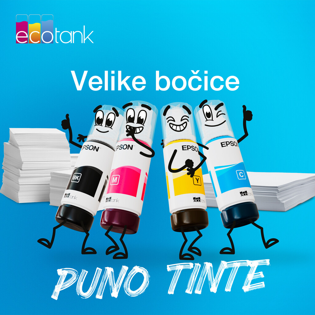 Tinta Epson 101 L4150 Cyan EcoTank 70ml C13T03V24A - Slika 5