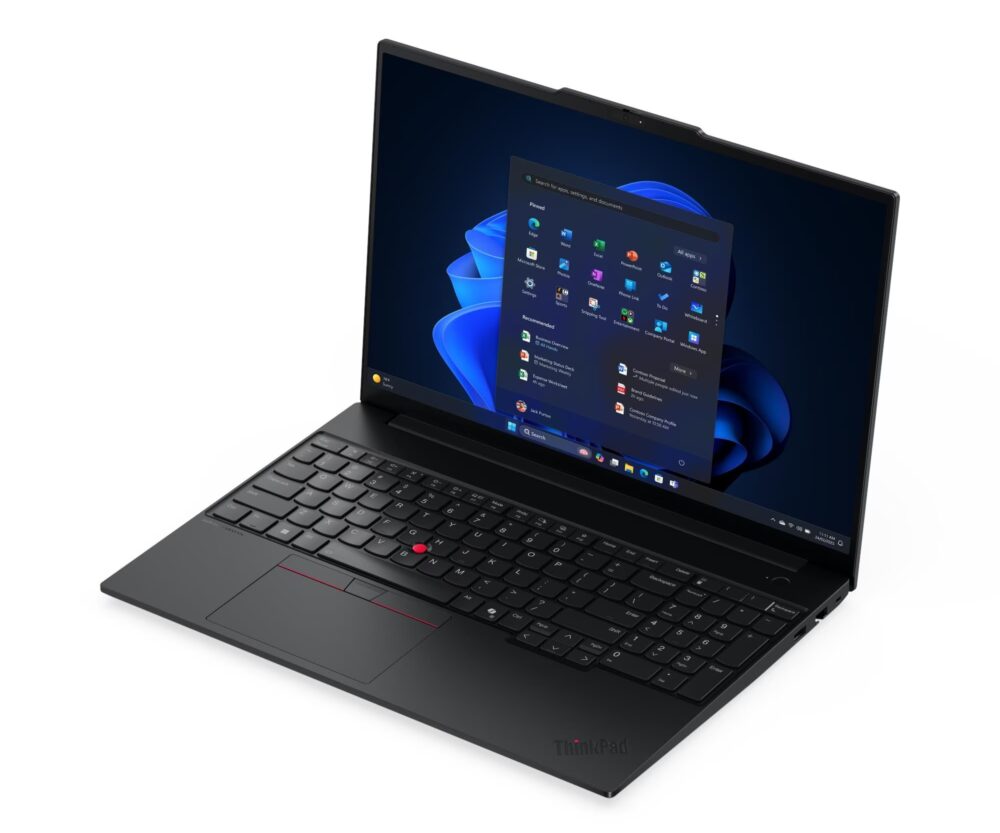 Alternative view of Lenovo ThinkPad E16 Gen 3 16" WUXGA, Ryzen 7 250, 32GB DDR5, 1TB SSD, 64Wh, AMD Radeon, Win 11 Pro + 3Y
