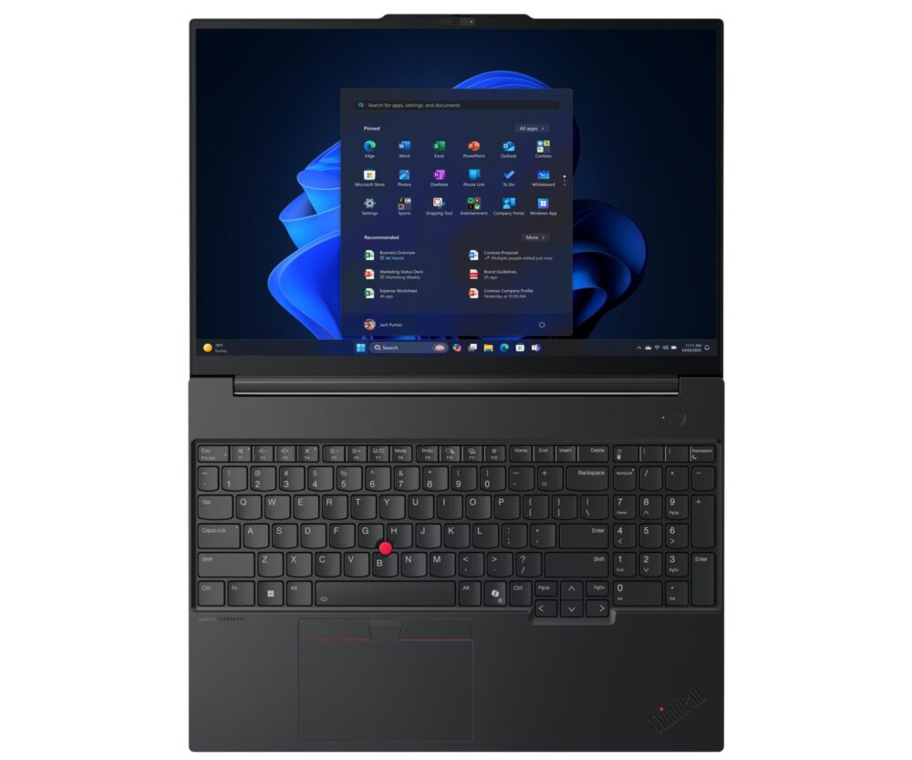 Lenovo ThinkPad E16 Gen 3 16" WUXGA, Ryzen 7 250, 32GB DDR5, 1TB SSD, 64Wh, AMD Radeon, Win 11 Pro + 3Y