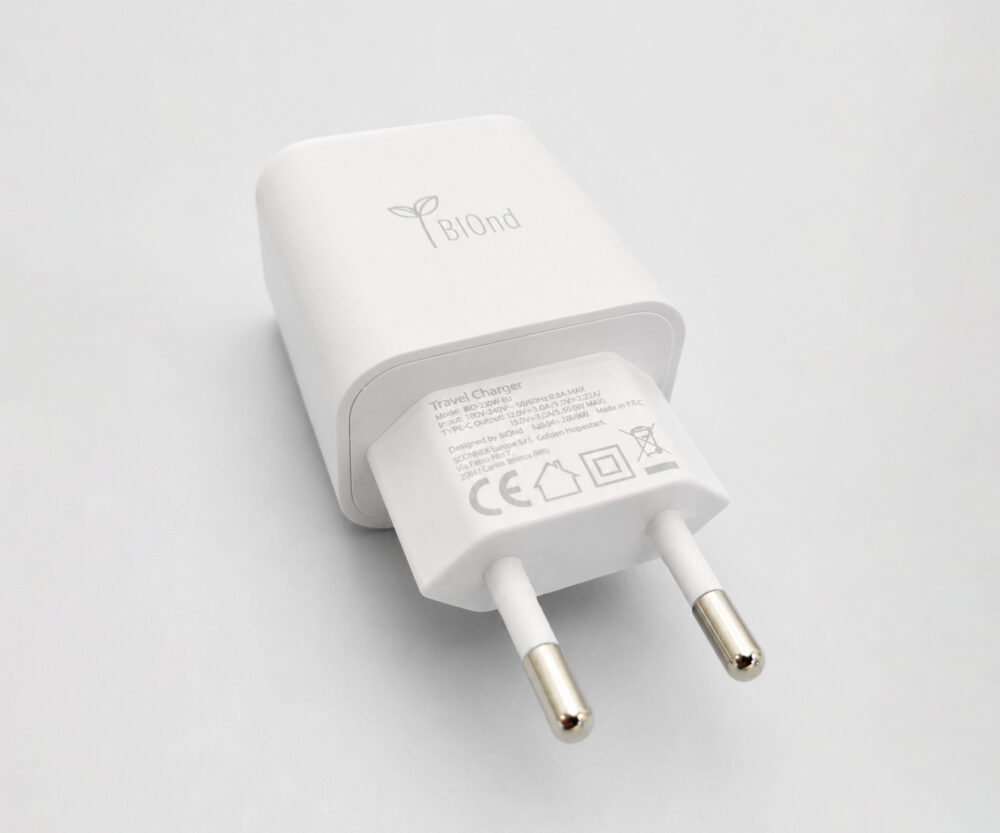 BIOnd USB-C zidni punjač, 20W, bulk