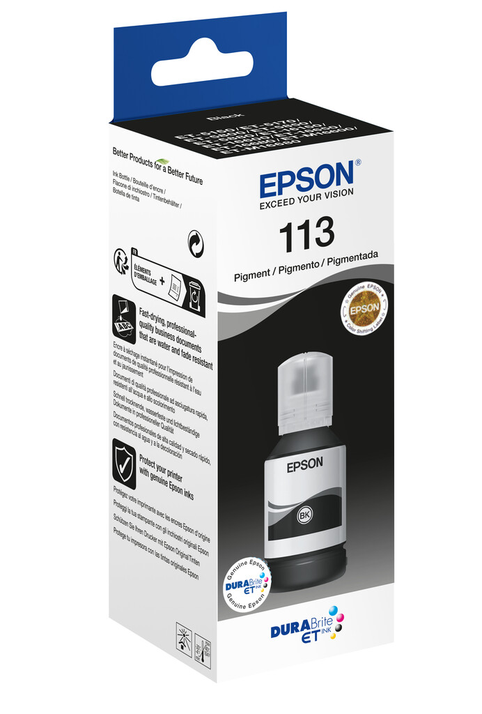 Original Ink bulk in a bottle Black Epson 113 (T06B1, C13T06B140) - Slika 2