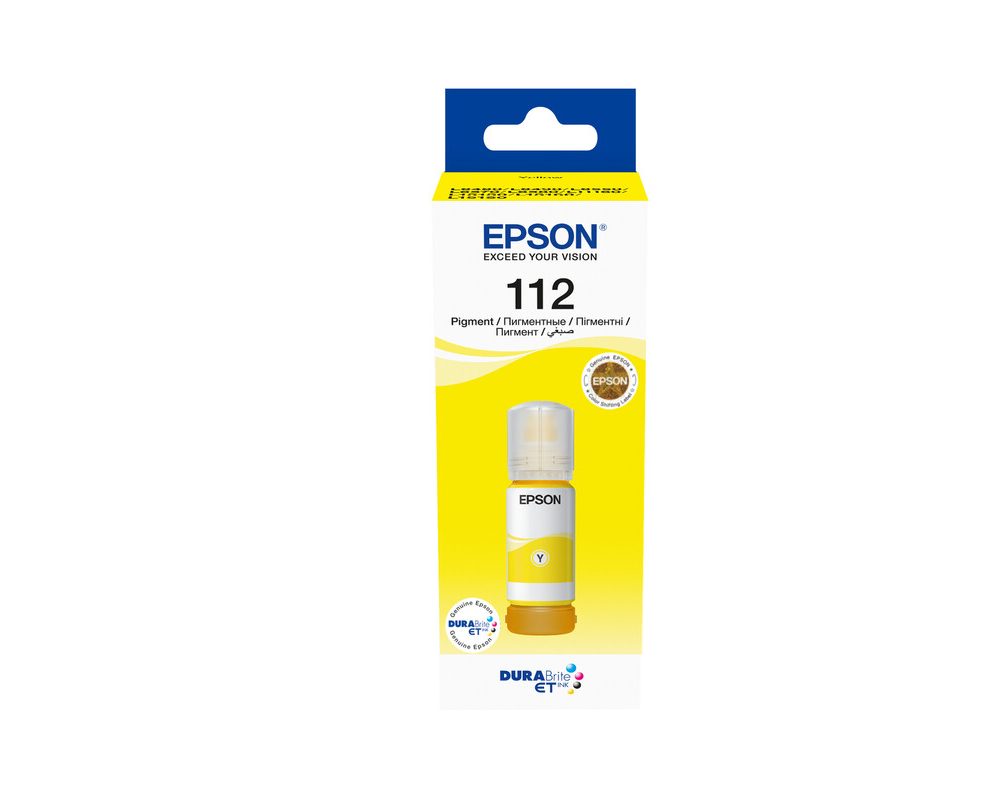 Tinta Epson 112 Yellow EcoTank C13T06C44A