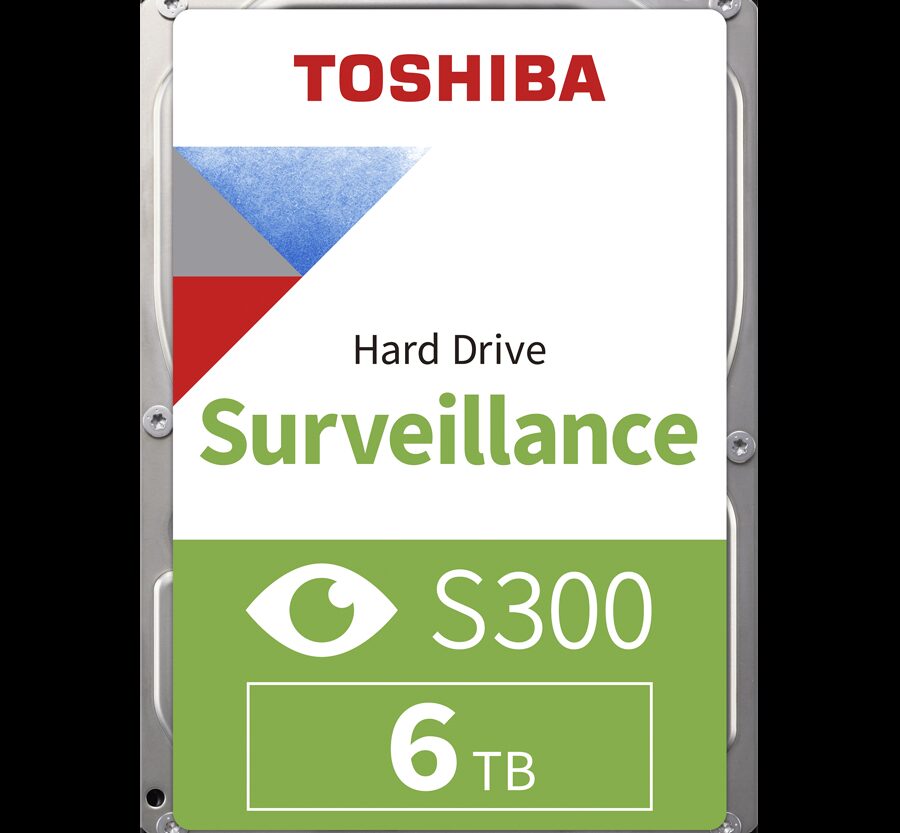 HDD Video Surveillance TOSHIBA S300 6TB SMR, 3.5'', 256MB, 5400RPM, SATA, TBW: 180