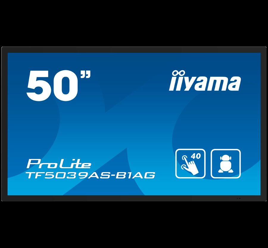 IIYAMA Prolite TF5039AS-B1AG Business Monitor - 125.7 cm (49.5"), 4K UHD (3840x2160), VA, 60Hz, 9.5ms, 500 cd/m2