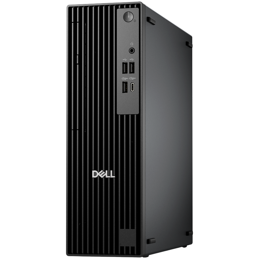 Dell Pro Slim QCS1255, 180W, AMD Ryzen 5 8600G (16 TOPS, 6 cores up to 5.0GHz), 16GB DDR5 4800MT/s, M.2 512GB SSD, AMD Integrated Graphics, Wi-Fi+BT, SD CR, DP/HDMI/USB-C/USB-A/RJ-45, Speaker, Mouse/Kb, Ubuntu 24.04 LTS, TPM 2.0, PS NBD 3Y - Slika 3