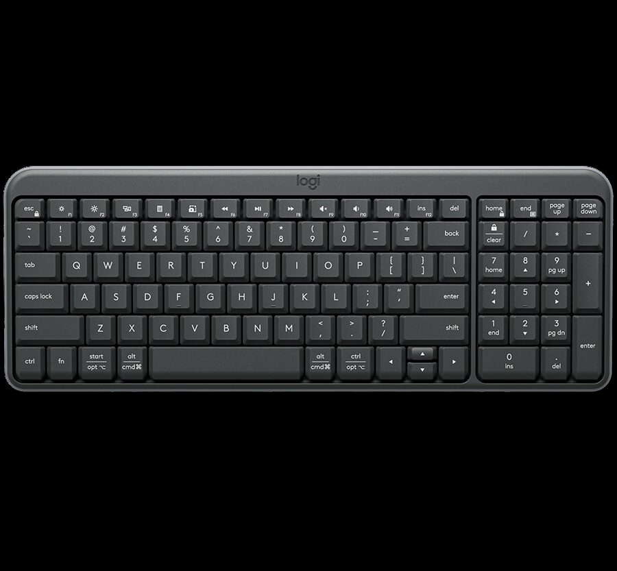 LOGITECH K250 - GRAPHITE - 2.4GHZ/BT - Croatian layout