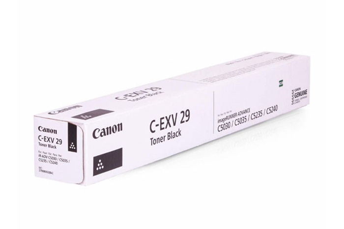 Original Toner Black Canon iR-C5030, iR-C5035, iR-C5235, iR-C5240 (C-EXV29BK, CEXV29BK, 2790B002)