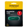 Memorija USB 8GB Intenso  Rainbow line USB-A 2.0 - zeleni