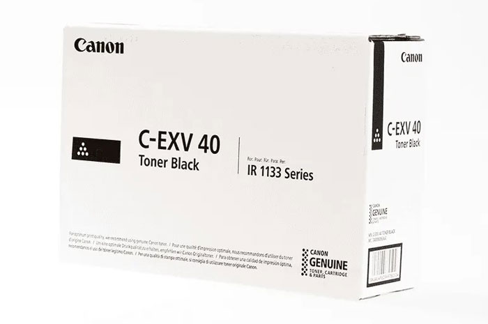 Original Toner Black Canon iR1133 (C-EXV40, CEXV40, 3480B006)