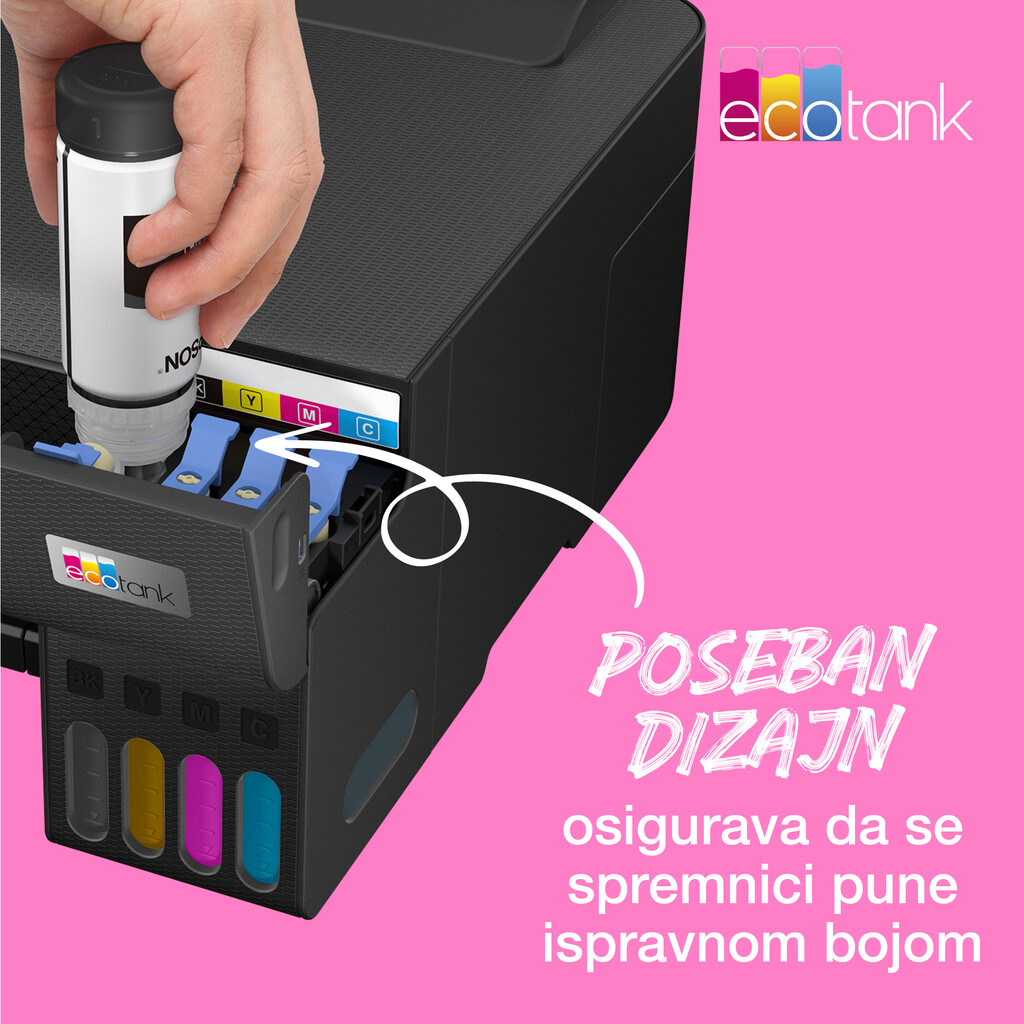 Tinta Epson 101 L4150 Cyan EcoTank 70ml C13T03V24A - Slika 7