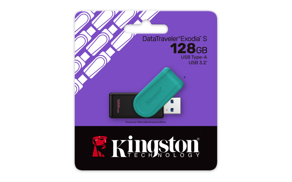 KINGSTON 128GB Portable USB Turquoise - Slika 3