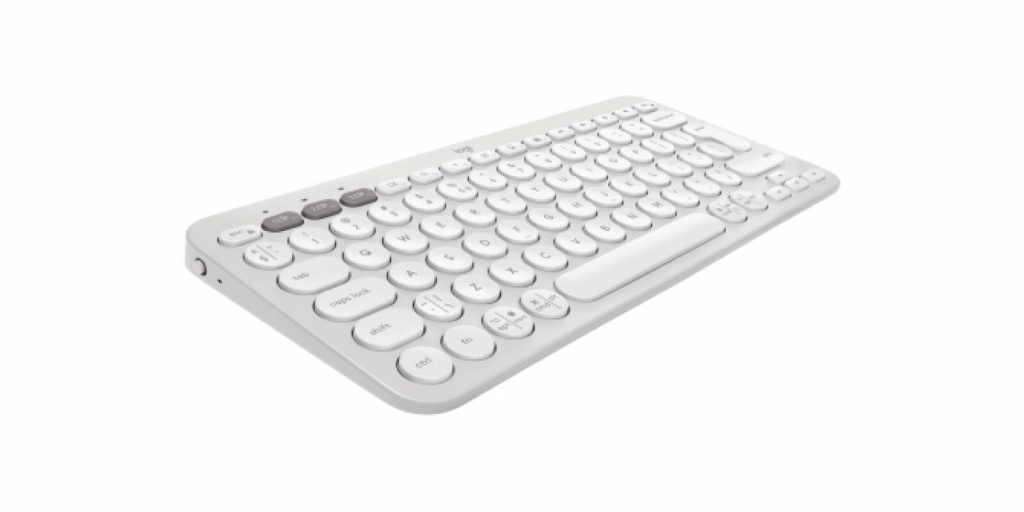 LOGITECH K380S Multi-Device Bluetooth Keyboard - TONAL WHITE - Croatian layout - Slika 5
