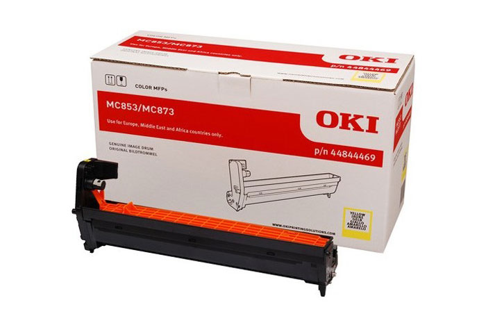 Original Drum Unit Yellow OKI MC853, MC873, MC883 (44844469)