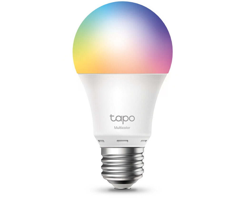 TP-Link Tapo Smart Wi-Fi višebojna žarulja E27, 8.7W, 806lm, 2500K - 6500K, glasovna kontrola (Amazon Alexa & Google Assistant)