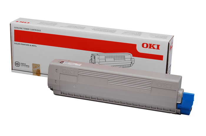 Original Toner Black OKI C532, C542, MC563, MC573 (46490608)