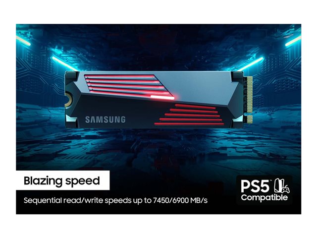 SAMSUNG SSD 990 PRO Heatsink 4TB M2 NVMe
