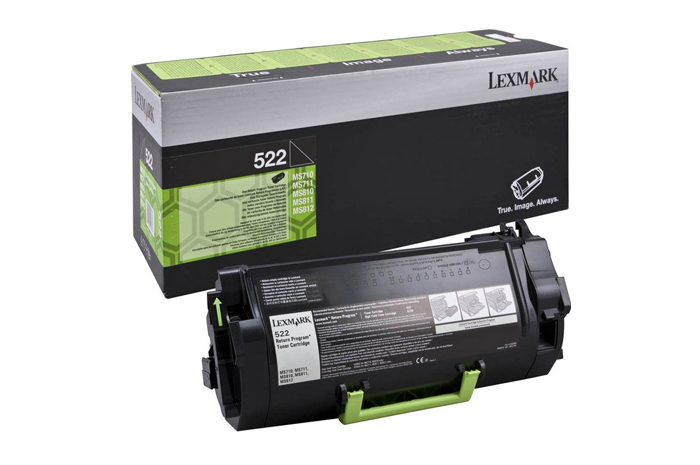 Original Toner Black Lexmark MS810, MS811, MS812 (52D2000)