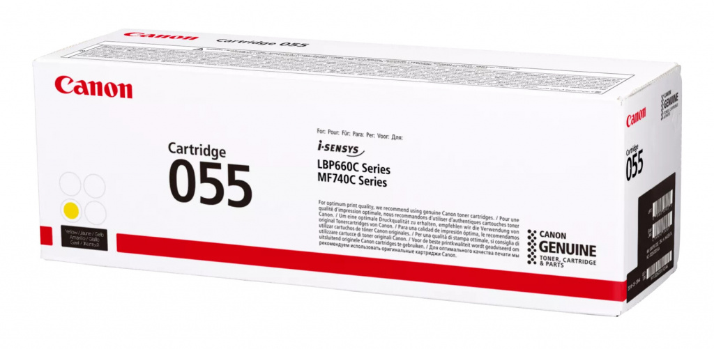 Original Toner Yellow Canon CRG055Y, CRG-055Y (3013C002) - Slika 3