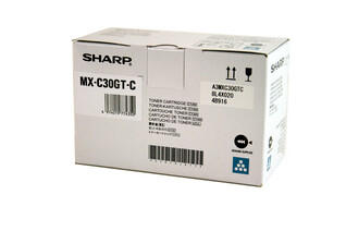 Original Toner Cyan Sharp MXC304WH (MXC30GTC,MX-C30GTC)