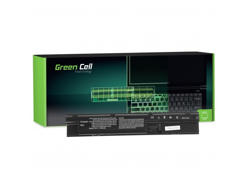 Green Cell (HP77) baterija 4400 mAh,10.8V (11.1V) FP06 FP06XL FP09 za HP ProBook 440 445 450 470 G0 G1 470 G2 - Slika 5