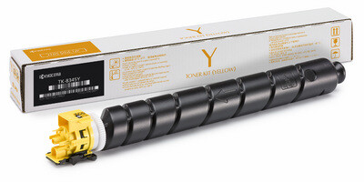 Alternative view of Original Toner Yellow Kyocera 2552ci, 2553ci (TK8345Y, TK-8345Y, 1T02L7ANL0, 02L7ANL0, 2L7ANL0)