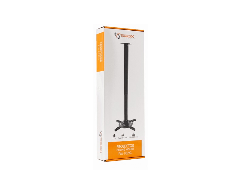 Nosač za projektor SBox PM-102XL stropni okretni