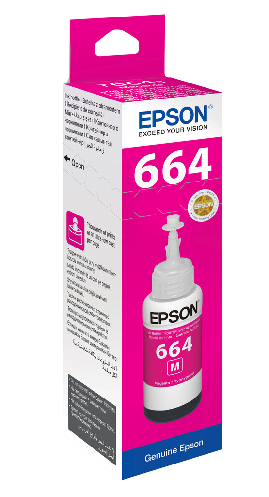 Tinta Epson T66434 Magenta