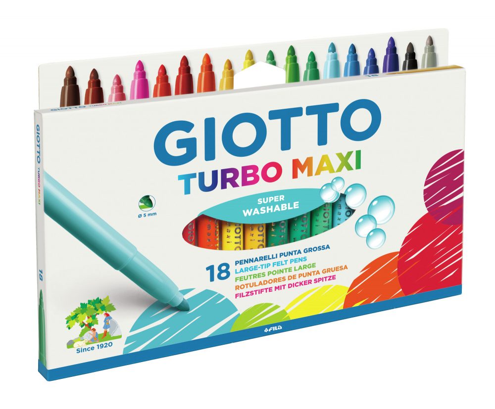 Flomaster školski  18boja Giotto Maxi Fila 076300 blister