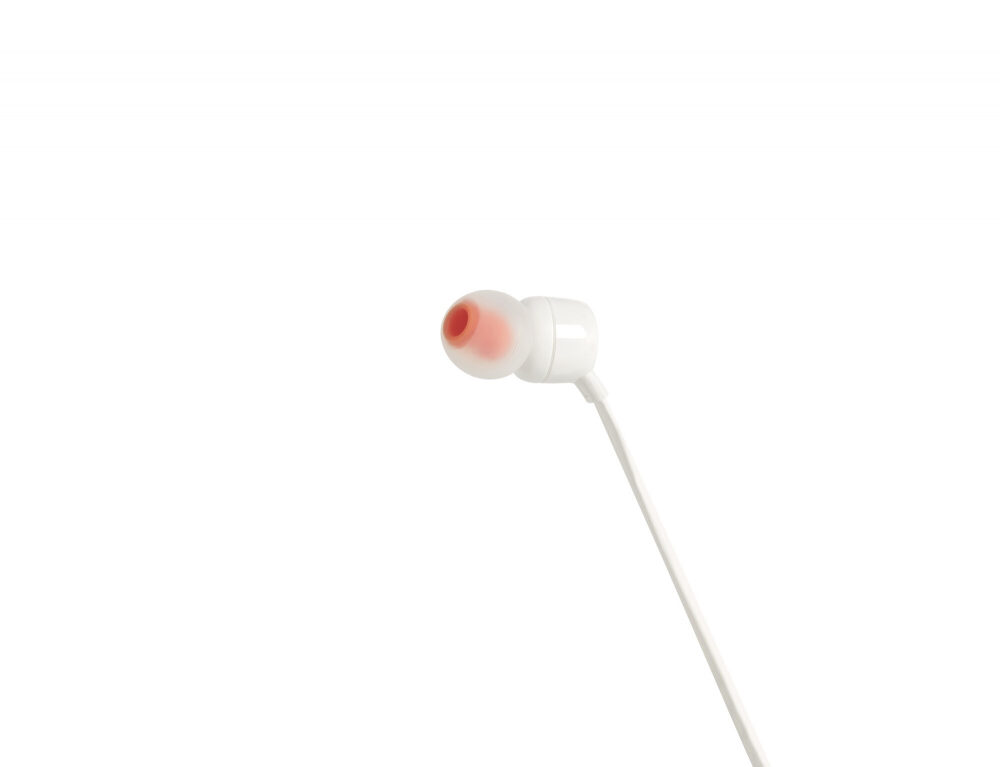 Alternative view of JBL T110E, in-ear slušalice s mikrofonom i upravljanjem s jednom tipkom, plave