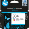 Original Ink- CMY HP 304 (N9K05AE UUS)